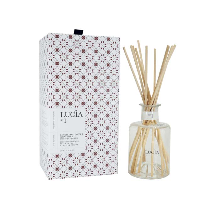Lucia Reed Diffuser No. 1 Linseed Flower and Goat Milk