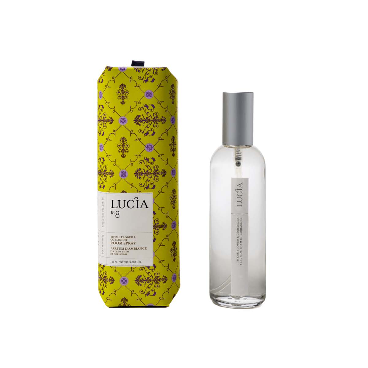 Lucia Room Spray No. 8 Thyme Flower and Coriander
