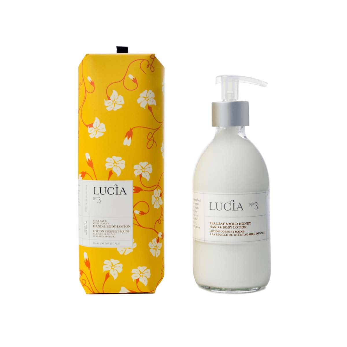 Lucia Lotion Hand and Body No. 3 Tea Leaf and Wild Honey
