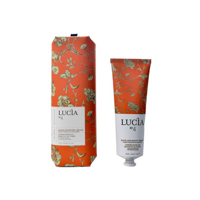 Lucia Hand Cream No. 4 Green Orange and Oak Moss