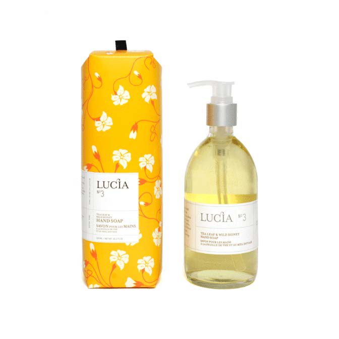 Lucia Hand Soap No. 3 Tea Leaf and Wild Honey
