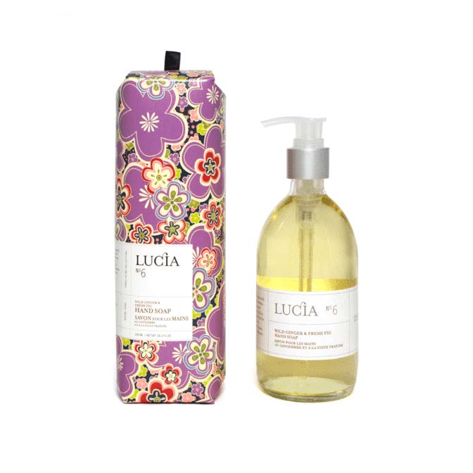 Lucia Hand Soap No. 6 Wild Ginger and Fresh Fig