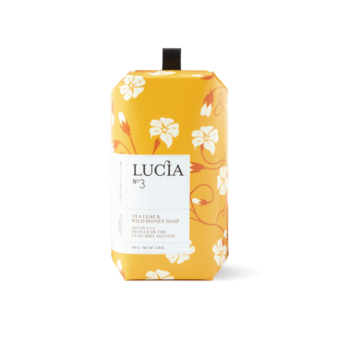Lucia Soap No. 3 Tea Leaf and Wild Honey