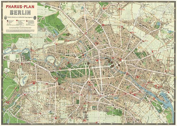 Map of Berlin Poster