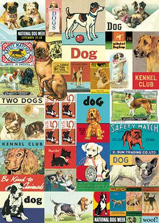 Vintage Dogs Poster