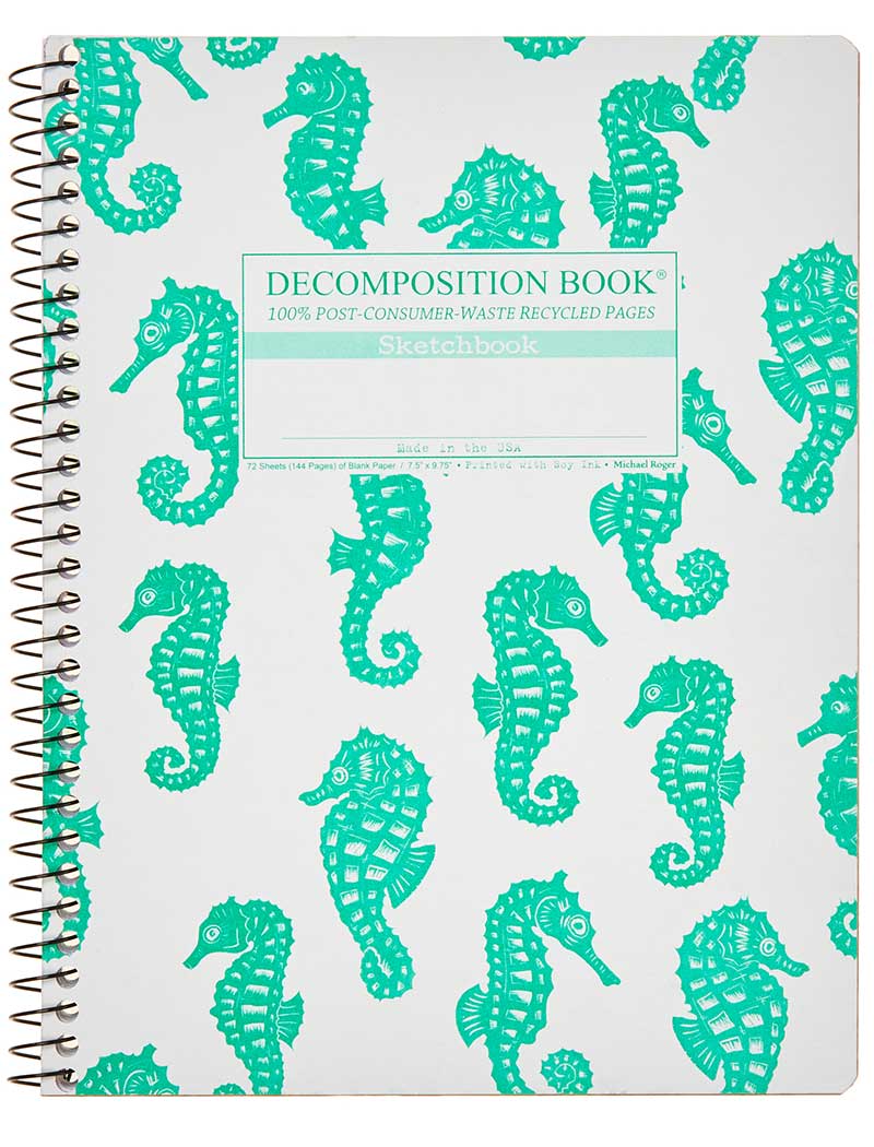 Decomposition Sketchbook - Seahorses